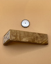 Load image into Gallery viewer, Magnetic soap holder (olive wood) - large (top view)
